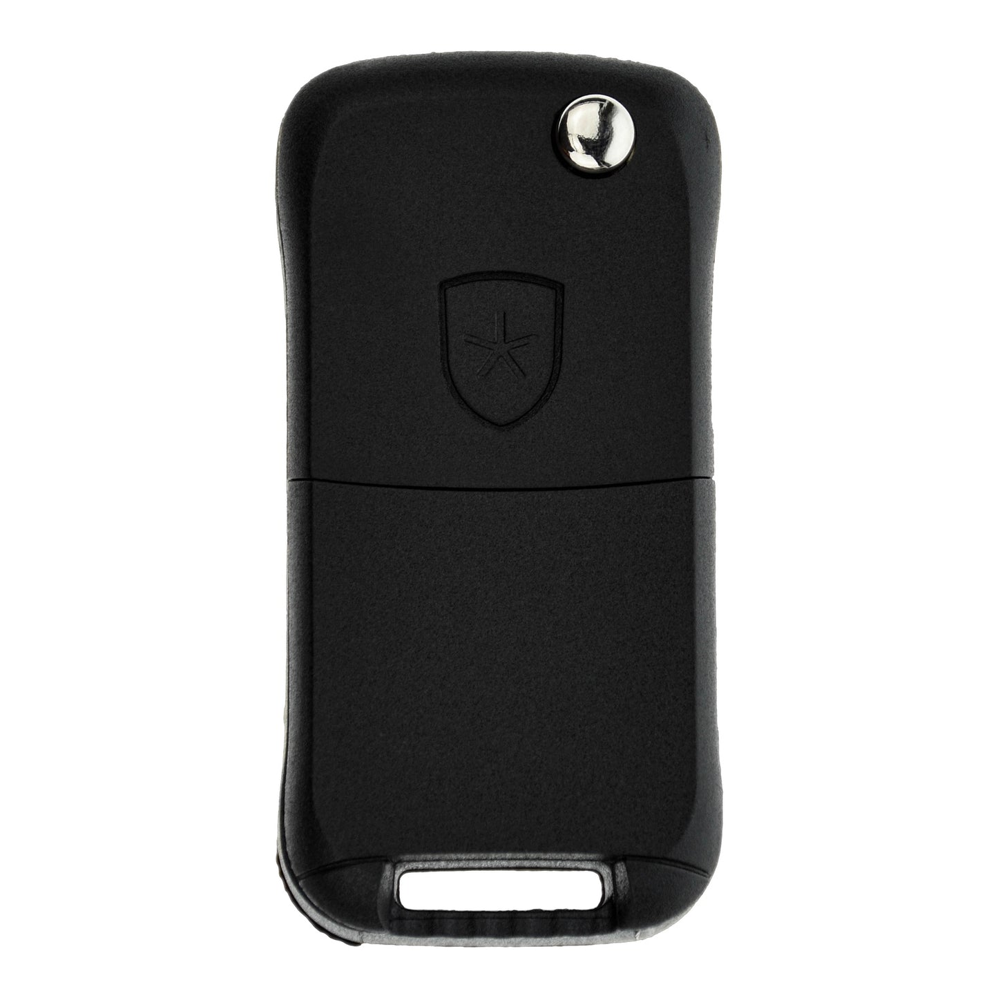 Funk Schlüssel Klappschlüssel 434MHZ ASK +Transponder ID46 PCF7947 +Rohling HU66 2 Tasten kompatibel mit Porsche Cayenne 9PA 02-10 Autoschlüssel