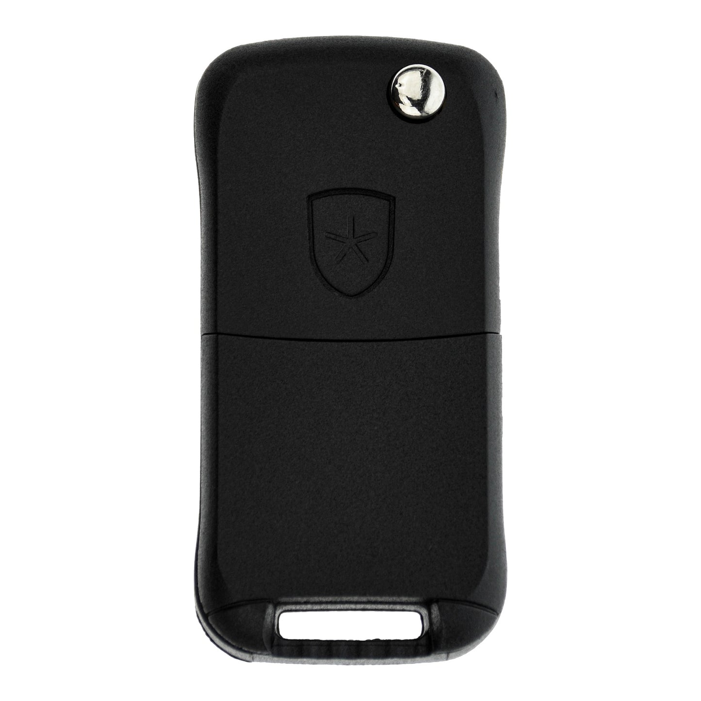 Funk Schlüssel Klappschlüssel 434MHZ ASK +Transponder ID46 PCF7947 +Rohling HU66 3 Tasten kompatibel mit Porsche Cayenne 9PA 02-10 Autoschlüssel