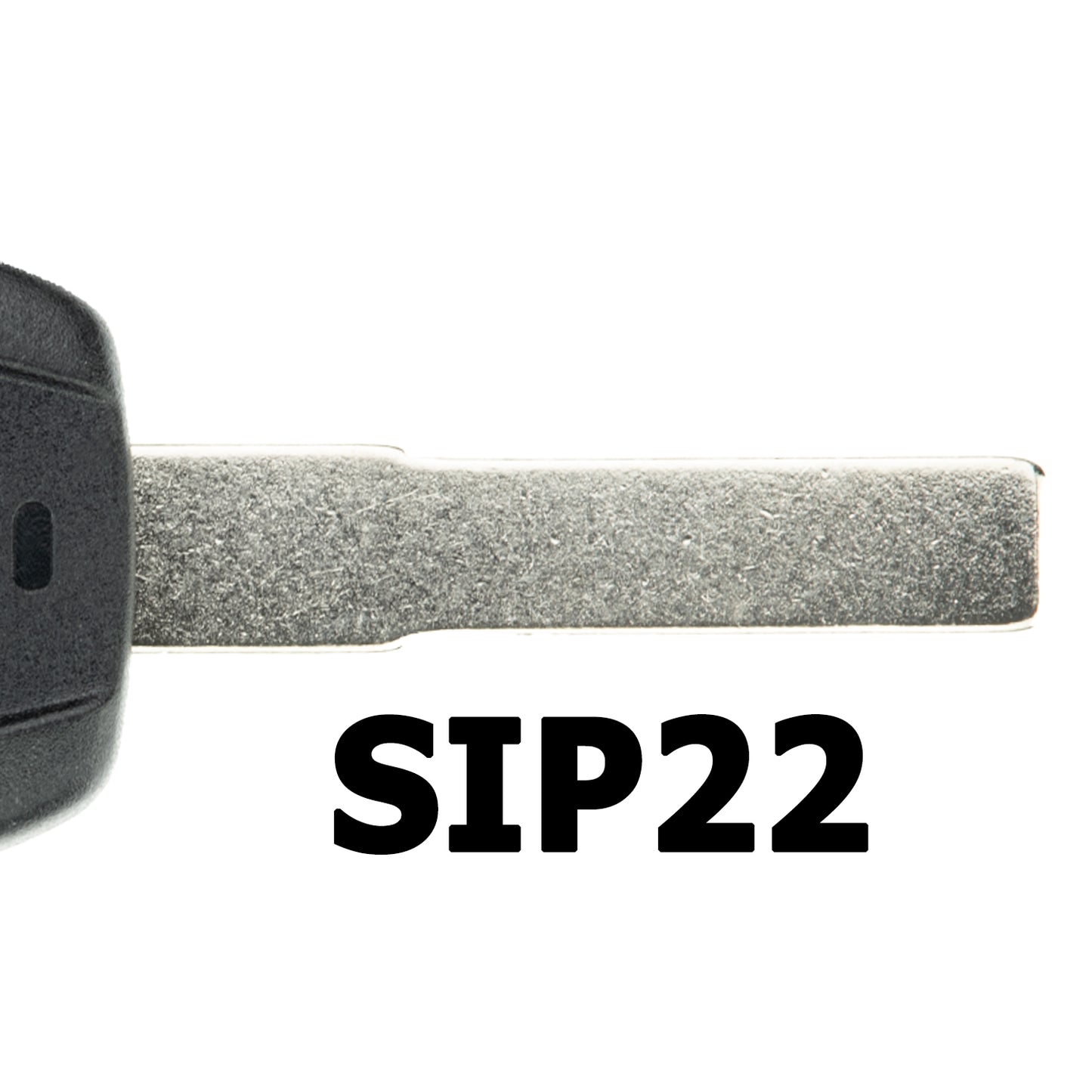 MT-KEY Auto Zünd Schlüssel Rohling SIP22 + ID44 Transponder Wegfahrsperre kompatibel mit Alfa Romeo 156 98-01 156 Sport Wagon 00-01