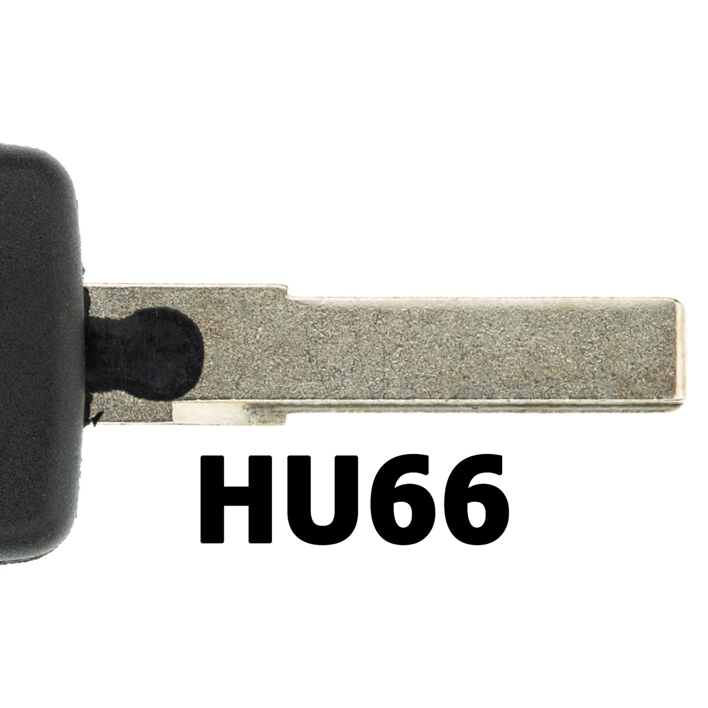 MT-KEY Auto Zünd Schlüssel Rohling HU66 + ID48 Transponder kompatibel mit Audi A2 A3 S3 8L A4 S4 A6 S6 A8 S8 Cabrio Coupe TT 8N