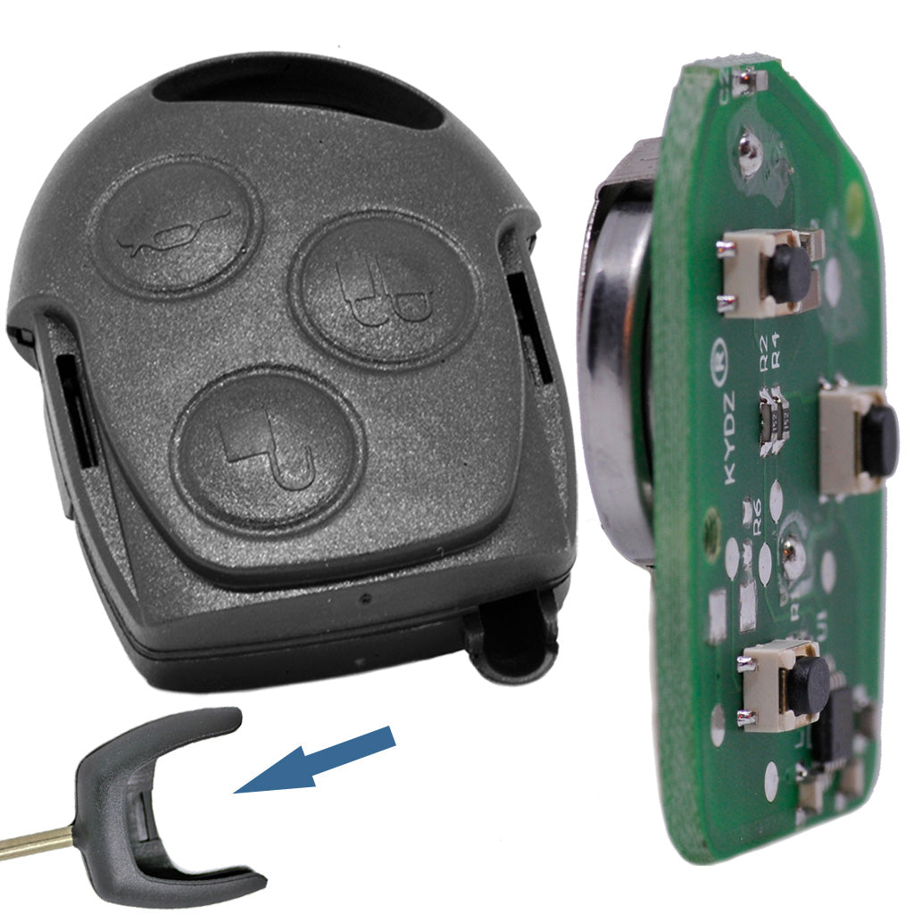 Fernbedienungsschlüssel 434MHz OPEL Auto Funk Fernbedienung Schl Ssel Hu46 433 Mhz Transponder Id40 L 325217