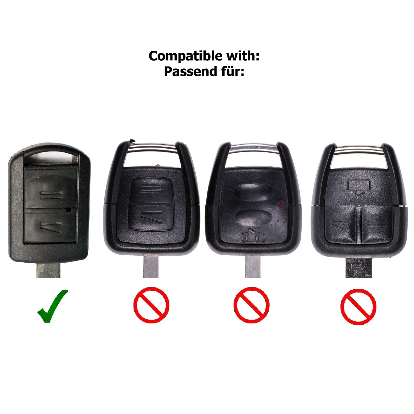 Soft Case Silikon Schutz Hülle Auto Schlüssel Grau kompatibel mit Opel Combo C Corsa C Meriva A Tigra TwinTop