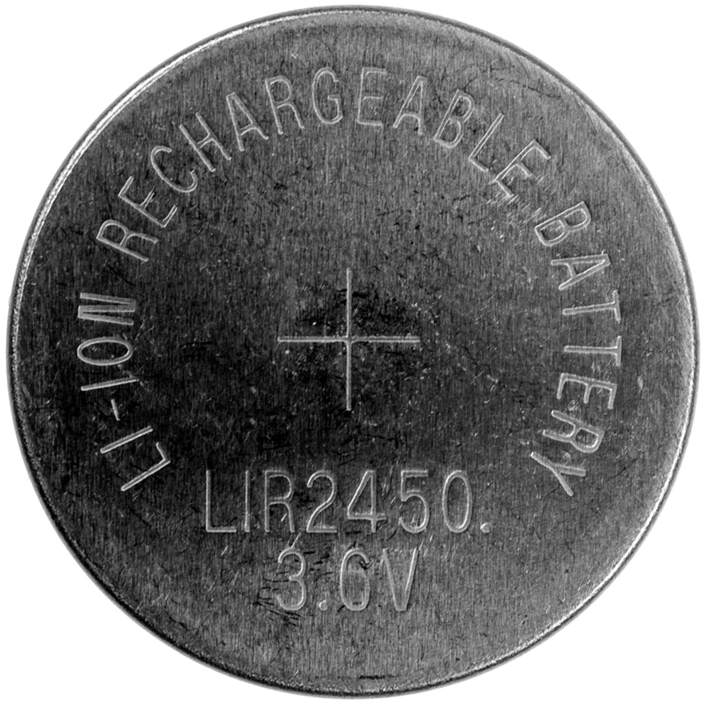 10X LIR2450 LITHIUM AKKU BATTERIE 3,6V 100mAH RECHARGEABLE LI-ION ersetzt CR2450