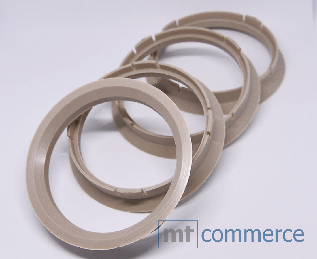 4X Zentrierringe 74,1 x 67,1 mm beige Felgen Ringe Made in Germany