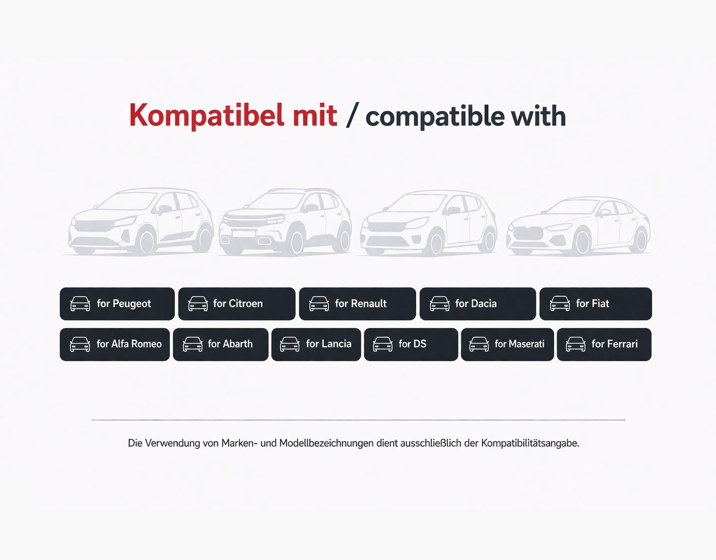 iCarsoft FR V4.0 OBD2 Diagnosegerät kompatibel mit Peugeot Citroen Renault Fiat Alfa Lancia Dacia – Profi-Scanner mit CAN-FD, DoIP inkl. Updates