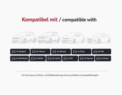 iCarsoft FR V4.0 OBD2 Diagnosegerät kompatibel mit Peugeot Citroen Renault Fiat Alfa Lancia Dacia – Profi-Scanner mit CAN-FD, DoIP inkl. Updates