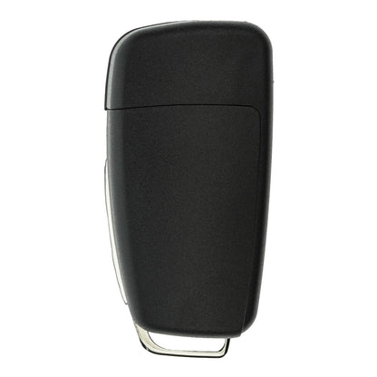 Funk Schlüssel Klappschlüssel 434MHZ ASK +Transponder ID48 +Rohling HU66 3 Tasten kompatibel mit Seat Exeo Audi A4 S4 RS4 B7 8E 04-09 Autoschlüssel