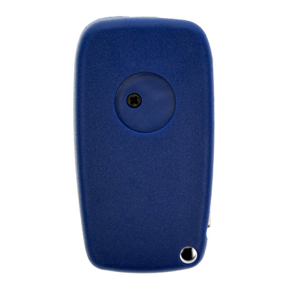 Funk Schlüssel Klappschlüssel Blau 434MHZ ASK ID48 SIP22 3 Tasten kompatibel mit Fiat Idea Doblo I 223 Bravo II 198 Punto 199 Stilo Linea Ducato 250 Citroen Jumper Relays Peugeot Boxer Iveco Daily IV