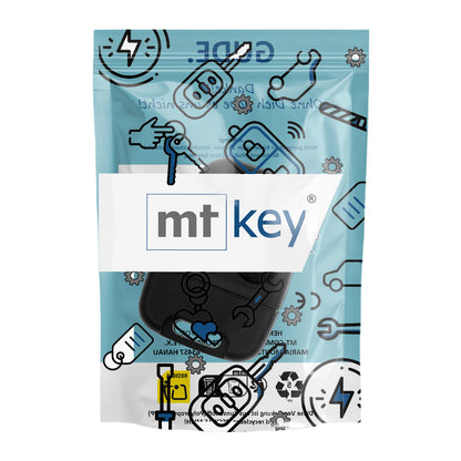 Auto Fernbedienung Sender 434MHZ 2 Tasten kompatibel mit Land Rover Defender 90 Discovery I Freelander I Rover 100 200 25 400 45 MG TF ZR ZS Rover Mini Nissan 200SX Micra Primera Zentralverriegelung