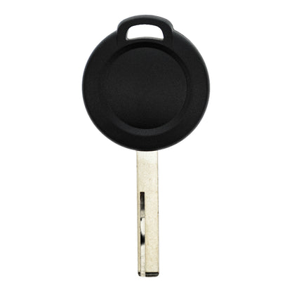 Funk Schlüssel Zündschlüssel 434MHZ +Transponder ID46 PCF7941 +Rohling HU56 2 Tasten kompatibel mit Mitsubishi Colt Z30 05-12 Smart Forfour W454 04-06 Autoschlüssel