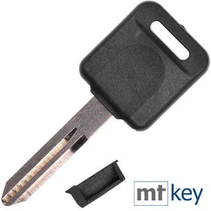 MT KEY Auto Ersatz Schlüssel kompatibel mit NISSAN NX ALMERA TERRANO II PICK-UP NP300 MICRA II III IV NOTE I PATHFINDER III ALMERA I II NAVARA II III PATROL VI PRIMERA II III