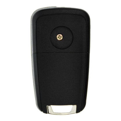 Funk Schlüssel Klappschlüssel 434MHZ ASK +Transponder ID46 PCF7952 +Rohling HU100 2 Tasten kompatibel mit Opel Insignia A Astra J Cascada Chevrolet Malibu V Cruze J300 Captiva Autoschlüssel