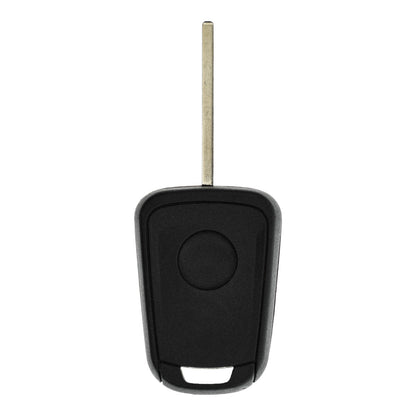 Funk Schlüssel Zündschlüssel 434MHZ ASK +Transponder ID46 PCF7937 +Rohling HU100 2 Tasten kompatibel mit Opel Adam 12-16 Astra J 10-15 Cascada Corsa E Insignia A Karl Mokka Zafira C Autoschlüssel