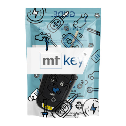 Funk Schlüssel 434MHZ ASK ID46 PCF7937 HU100 3 Tasten kompatibel mit Chevrolet Aveo Bolt Camaro 10-15 Cruze J300 Malibu V300 Orlando Silverado Spark Trax 12-16 Volt 11-15 Autoschlüssel
