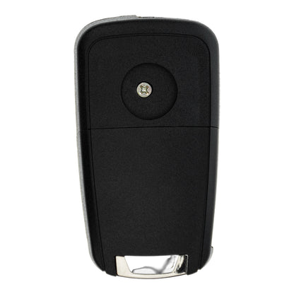 Funk Schlüssel Klappschlüssel 434MHZ +Transponder ID46 PCF7941 +Rohling HU100 2 Tasten kompatibel mit Opel Meriva B 10-14 Corsa D 10-14 Autoschlüssel