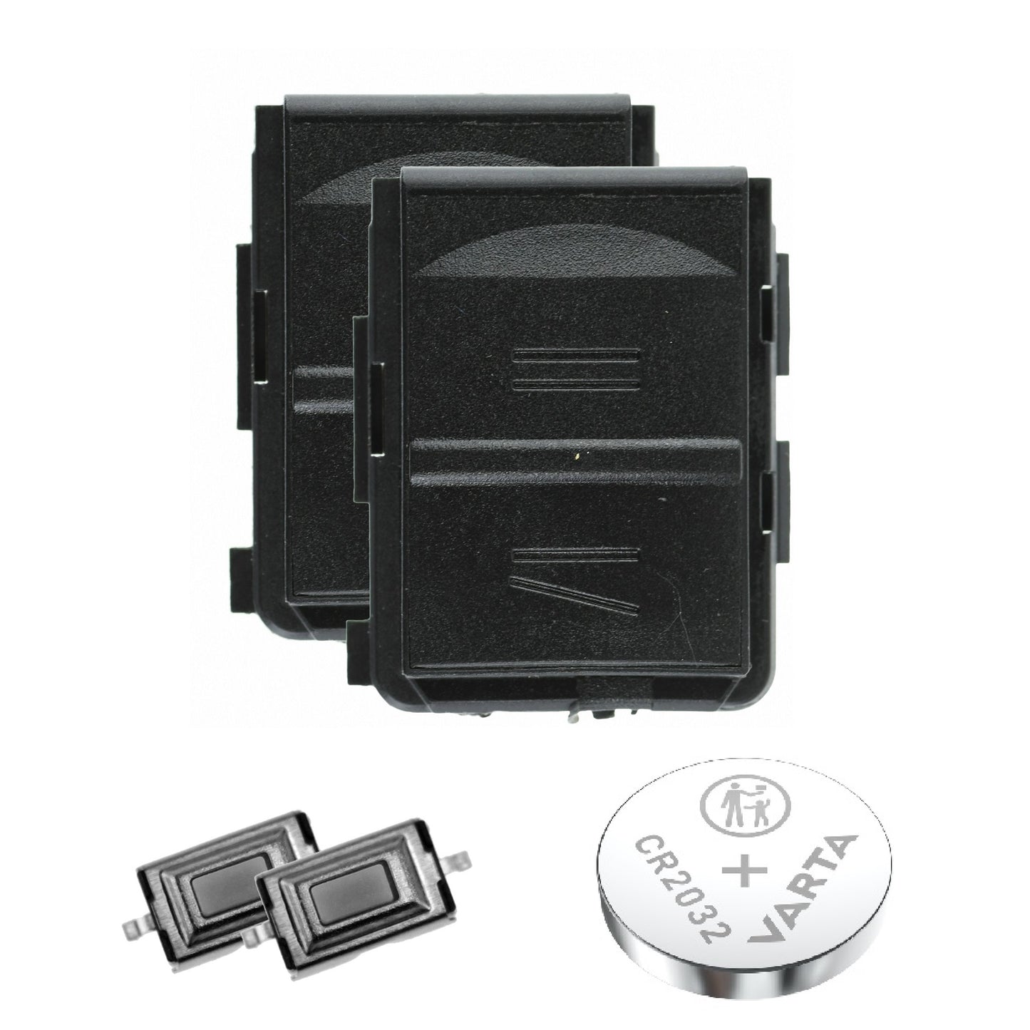 REPAIR SET Tastenfeld + VARTA kompatibel mit OPEL Corsa C Combo Meriva A Tigra B Twintop