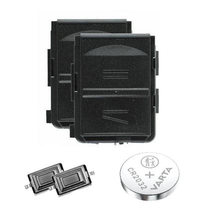REPAIR SET Tastenfeld + VARTA kompatibel mit OPEL Corsa C Combo Meriva A Tigra B Twintop