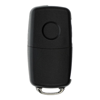 Funk Schlüssel Klappschlüssel 434MHZ ASK +Transponder ID48 +Rohling HU66 3 Tasten kompatibel mit Seat Altea 5P Ibiza 6J Leon 1P Mii KF1 Autoschlüssel