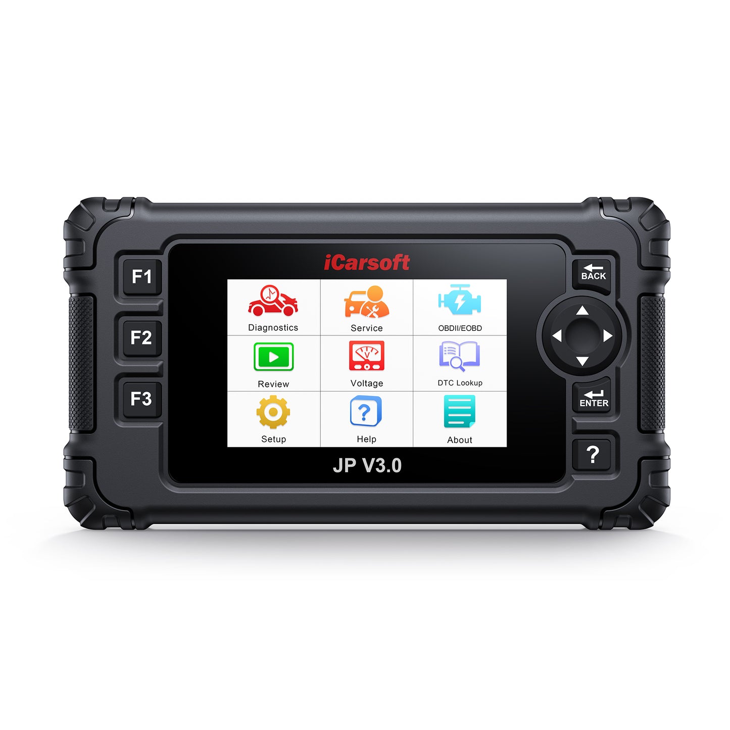 iCARSOFT OBD2 DIAGNOSEGERÄT SCANNER JP V 3.0 kompatibel mit Toyota Hyundai Kia Honda Nissan inkl. kostenlose Updates