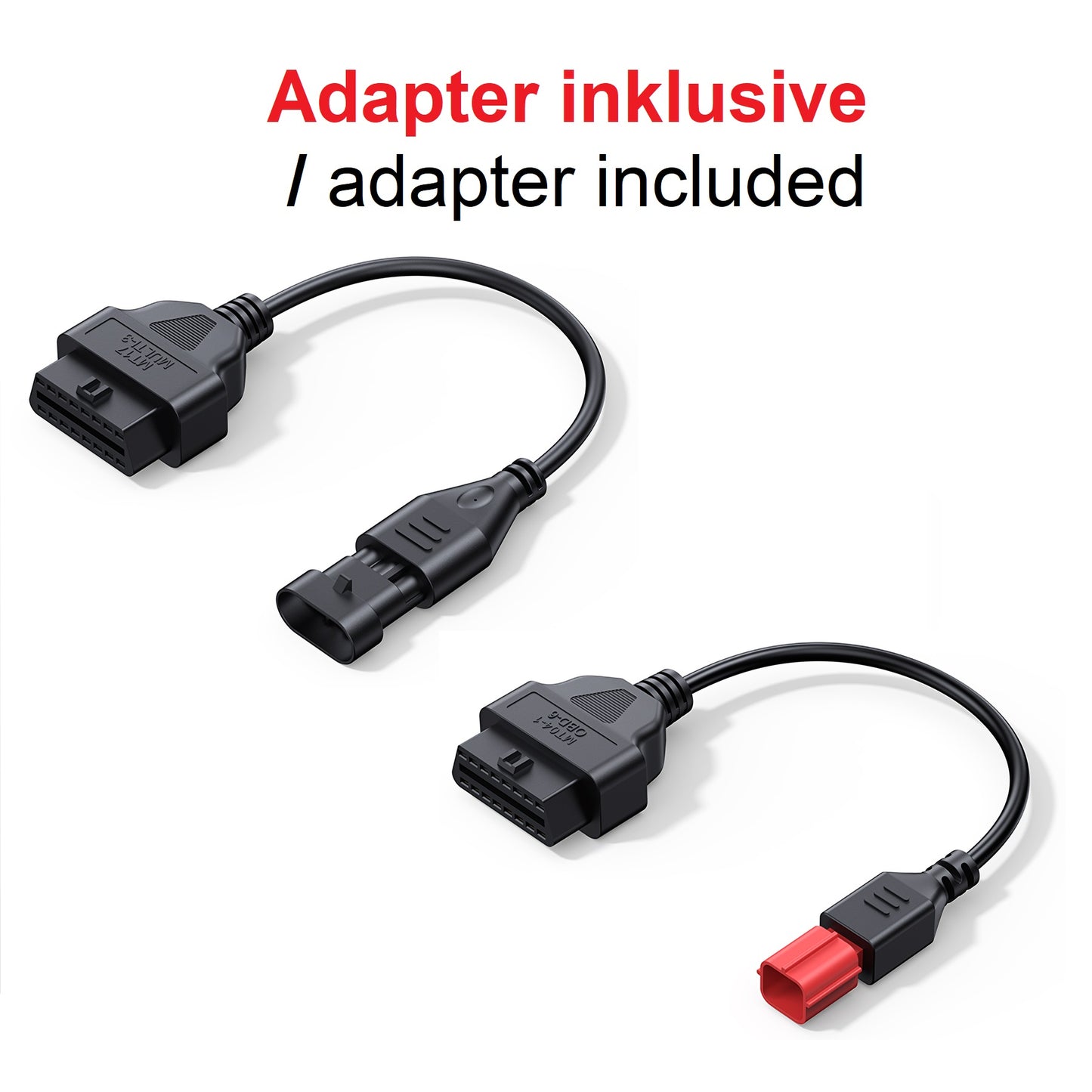 iCarsoft OBD2 Diagnosegerät Scanner MT V6 kompatibel mit APRILIA Motorräder inkl. Adapter & kostenlose Updates