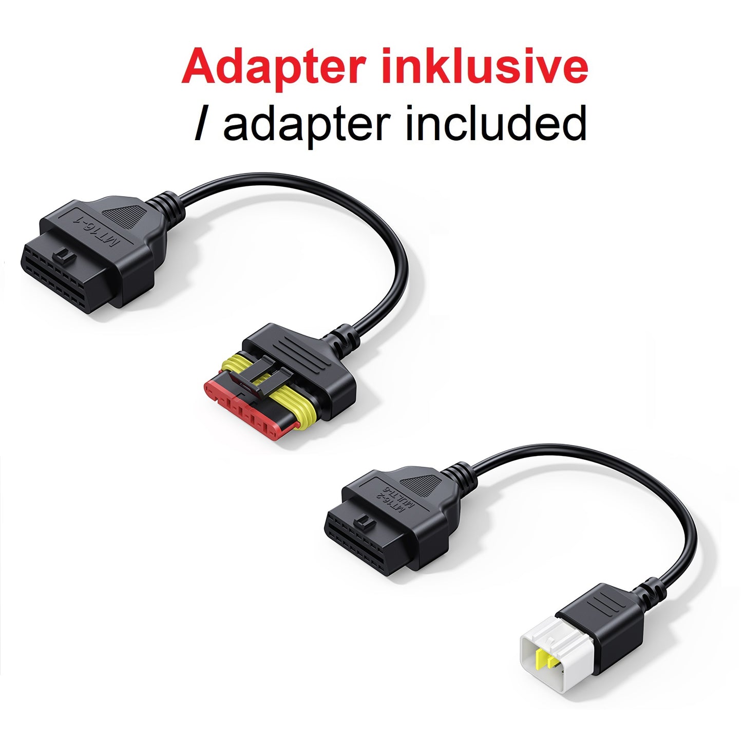 iCarsoft OBD2 Diagnosegerät Scanner MT V6 kompatibel mit BENELLI Motorräder inkl. Adapter & kostenlose Updates