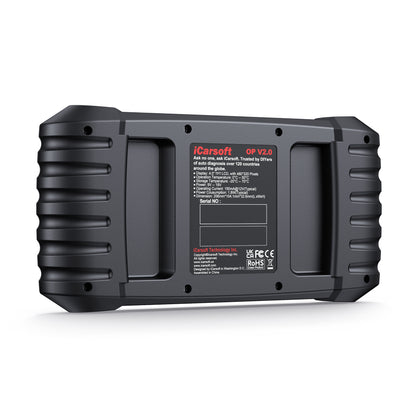 iCARSOFT OBD2 DIAGNOSEGERÄT SCANNER OP V 2.0 kompatibel mit Opel Vauxhall inkl. kostenlose Updates