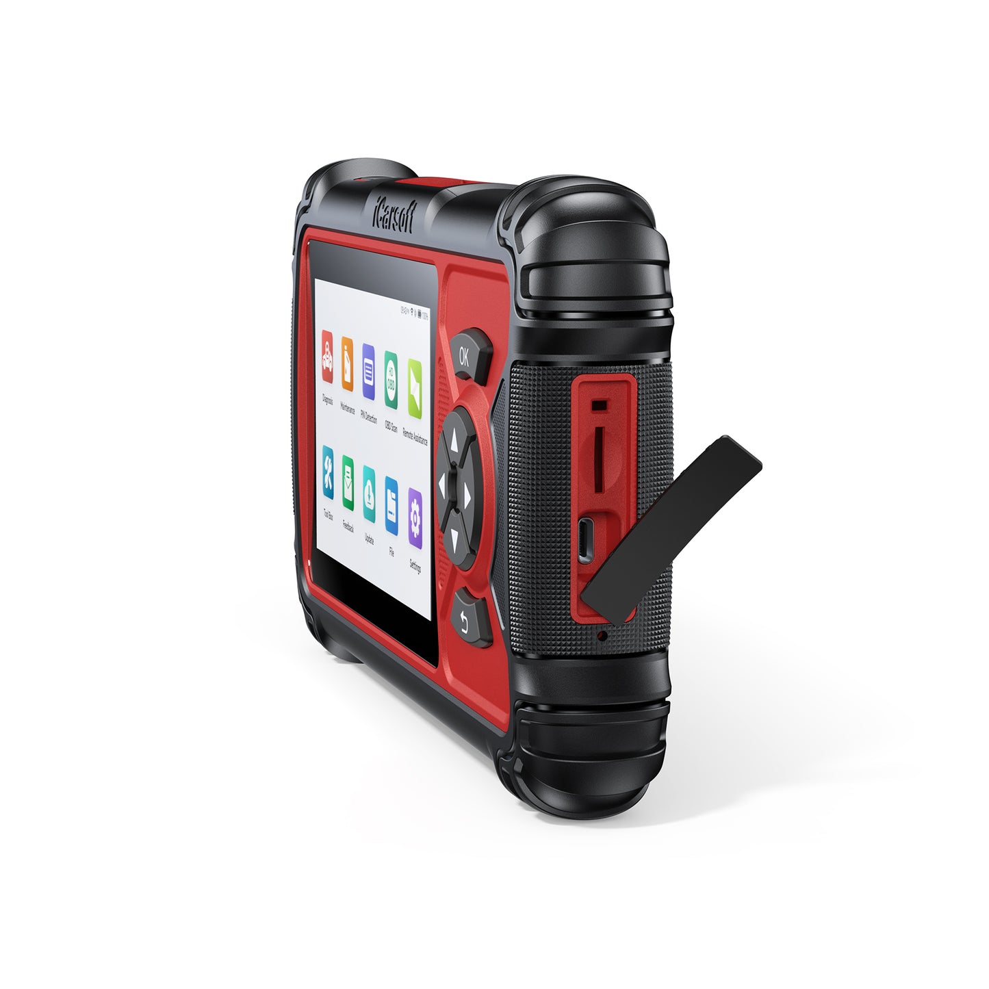 iCarsoft HD V4.0 Professionelles OBD Fehler Diagnosegerät kompatibel mit LKW Transporter Nutzfahrzeuge Bus DAF MAN Scania Iveco Mercedes Benz Volva uvm