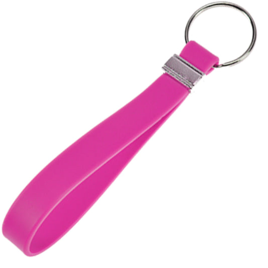 Silikon Schlüssel Band Key Tag Schlüssel Anhänger Pink