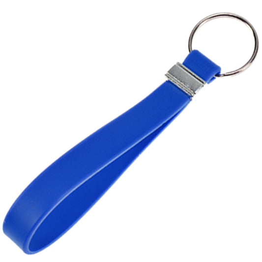 Silikon Schlüssel Band Key Tag Schlüssel Anhänger Blau