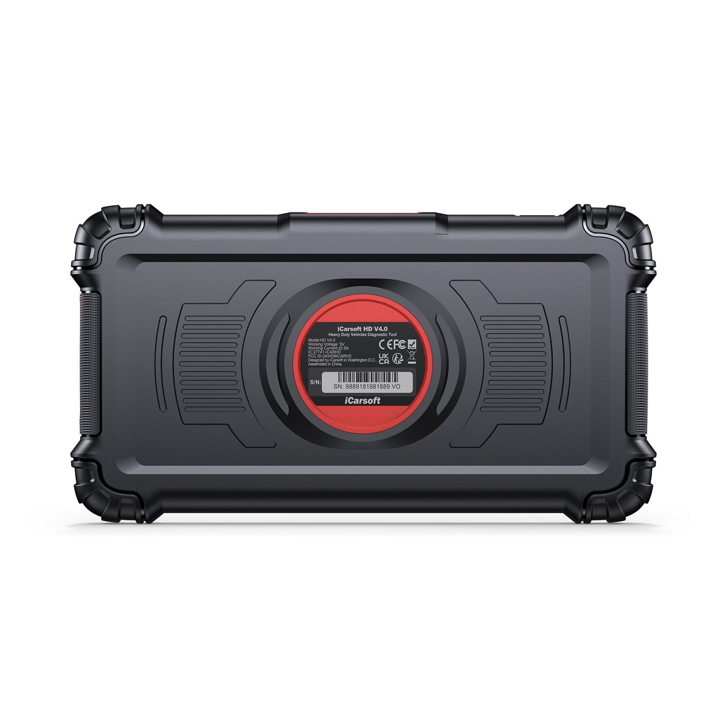 iCarsoft HD V4.0 Professionelles OBD Fehler Diagnosegerät kompatibel mit LKW Transporter Nutzfahrzeuge Bus DAF MAN Scania Iveco Mercedes Benz Volva uvm