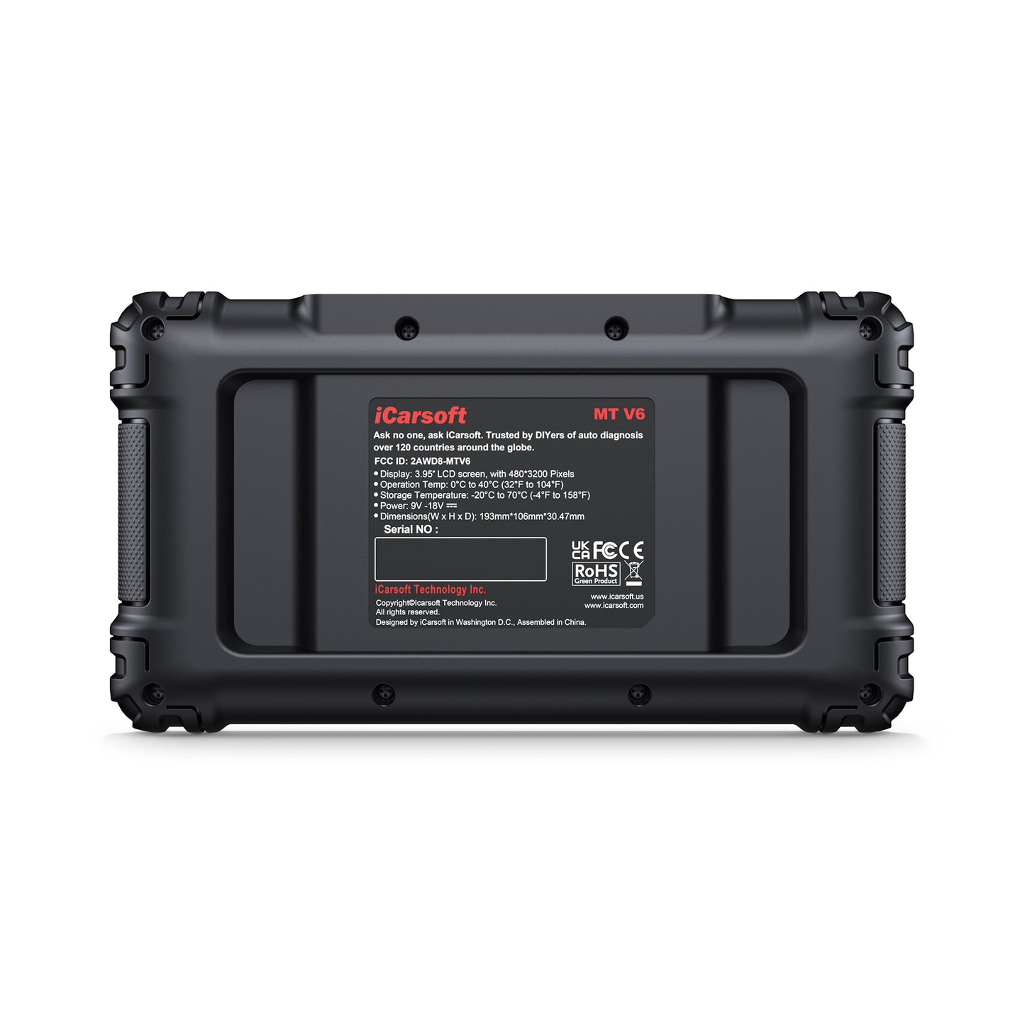 OBD2 Diagnosegerät Scanner iCarsoft MT V6 kompatibel mit Honda Motorräder inkl. Adapter & kostenlose Updates