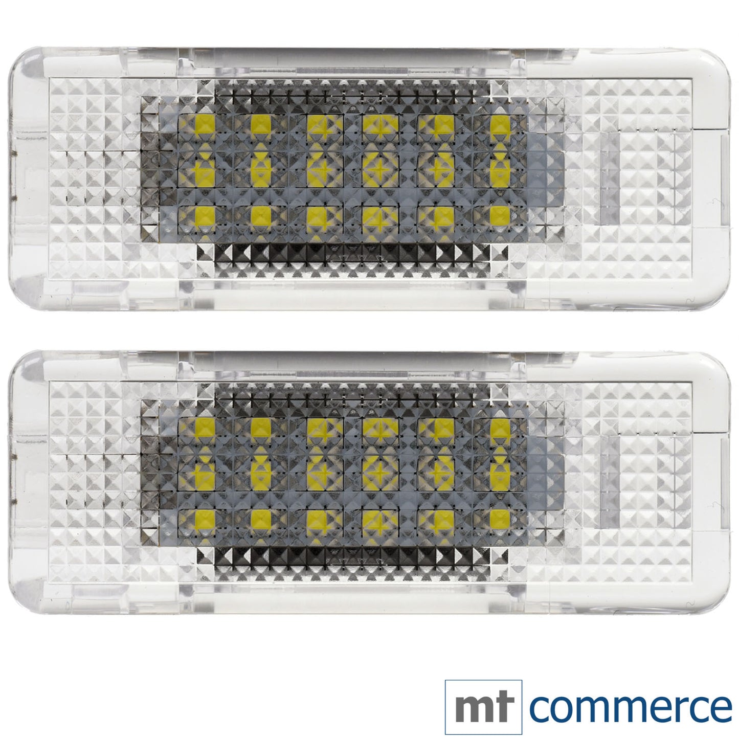 2x Vinstar LED Fußraum Leuchte Tür Innen Beleuchtung Lampe kompatibel mit BMW 5er E39 X5 E53 Z8