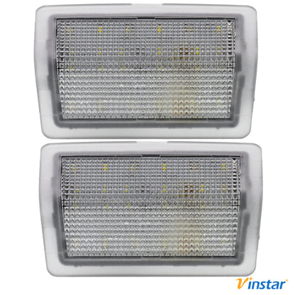 2x Vinstar LED Einstiegsbeleuchtung kompatibel mit Mercedes Benz W176 W246 W204 W212 X166 W166