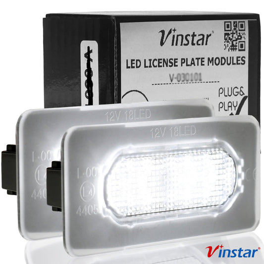 Vinstar LED Kennzeichenbeleuchtung kompatibel mit Corolla 1,8L 2014-2019 81270-02250