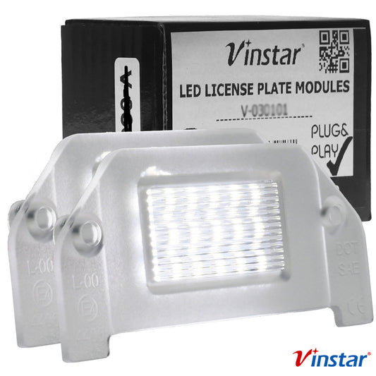 Vinstar LED Kennzeichenbeleuchtung kompatibel mit 300C Sebring 200 Thema