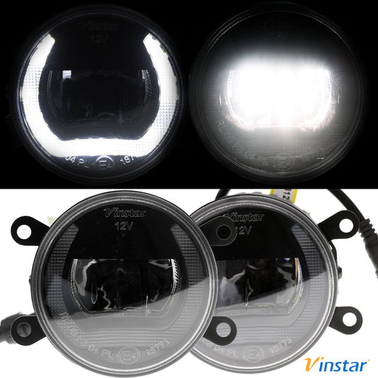 NEBELSCHEINWERFER + TAGFAHRLICHT LED kompatibel mit Citroen C1 C4 C5 C6 Xsara Picasso