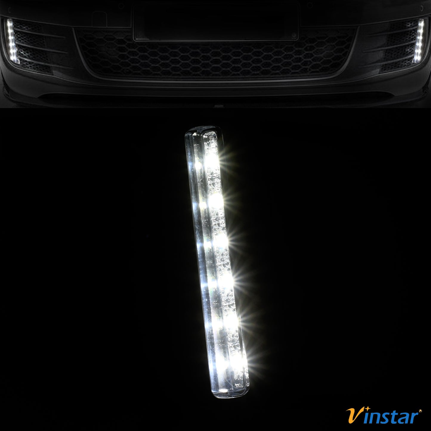 Vinstar LED Tagfahrlicht DRL kompatibel mit VW GOLF 6 VI GTI GTD ab 2009