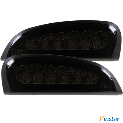 2x Vinstar LED Front Blinker Positionslicht RAUCHGLAS kompatibel mit Porsche Cayenne 2006-2010