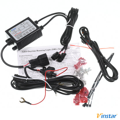 2x Vinstar LED Tagfahrlicht DRL kompatibel mit Audi A3 8PA 8P 2004-2008