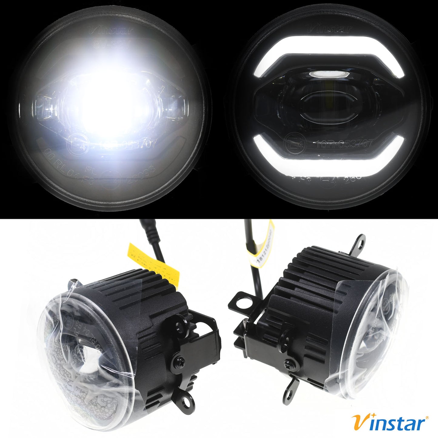 Vinstar NEBELSCHEINWERFER + TAGFAHRLICHT LED kompatibel mit Citroen Berlingo C1 C4 C5 C6 DS4 DS5 Jumper