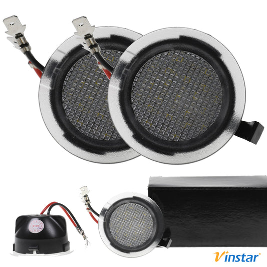 2X Vinstar LED Spiegel Umfeldbeleuchtung kompatibel mit FORD MONDEO V EDGE GALAXY S-MAX C-MAX