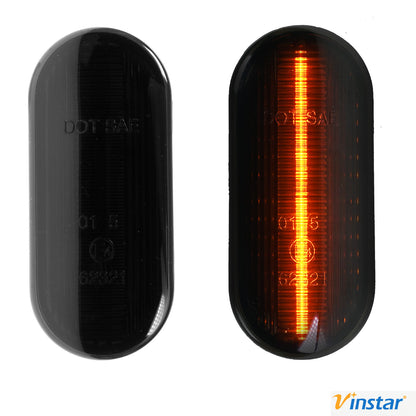 2X Vinstar SMOKE LED Seiten Blinker kompatibel mit Ford C-MAX Fiesta Focus Fusion Galaxy