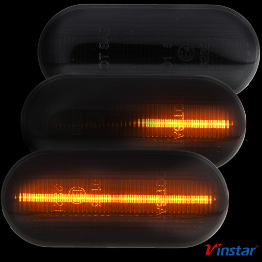 Vinstar LED Seiten Blinker SMOKE kompatibel mit C-MAX FIESTA FOCUS FUSION GALAXY