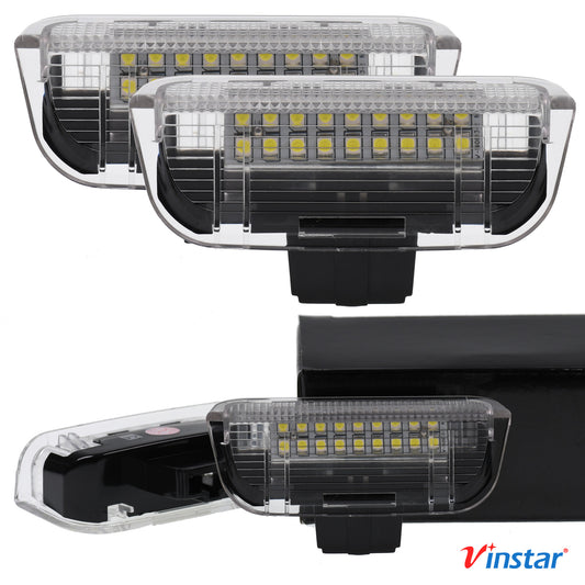 Vinstar LED Einstiegsbeleuchtung kompatibel mit VW EOS 1F Golf JETTA Passat Sharan Tiguan Touareg