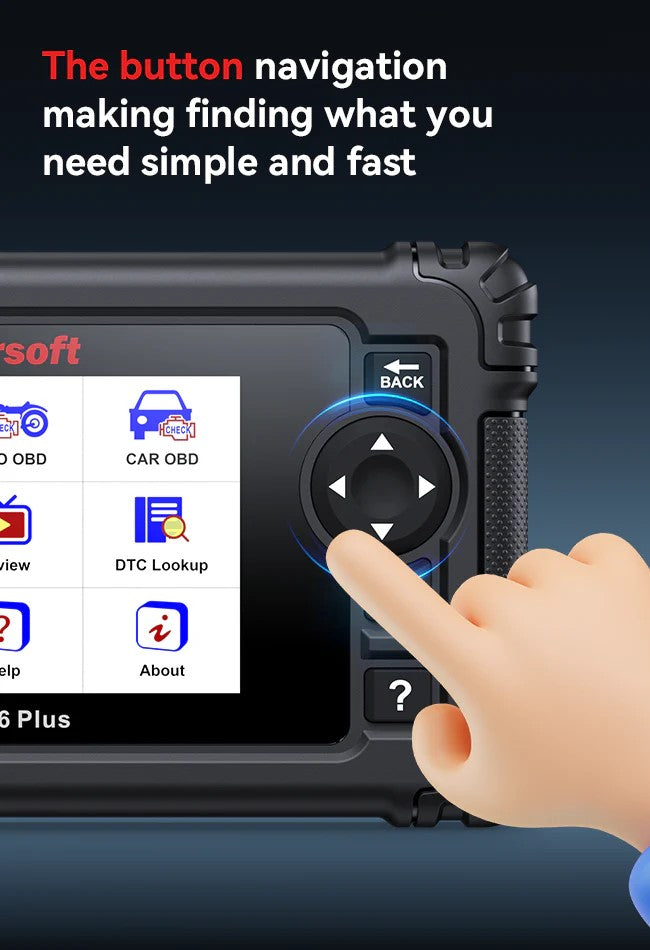 iCarsoft MT PRO Mini OBD2 UNIVERSAL Diagnosegerät kompatibel mit 20+ Motorrad Motor Roller ATV Marken inkl. aller Adapter & kostenlose Updates