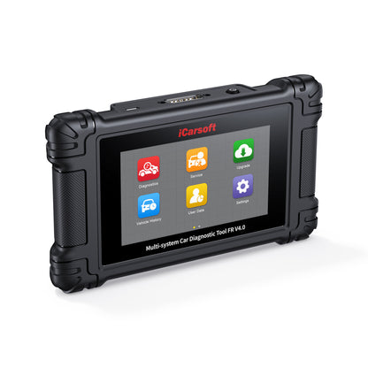 iCarsoft FR V4.0 OBD2 Diagnosegerät kompatibel mit Peugeot Citroen Renault Fiat Alfa Lancia Dacia – Profi-Scanner mit CAN-FD, DoIP inkl. Updates