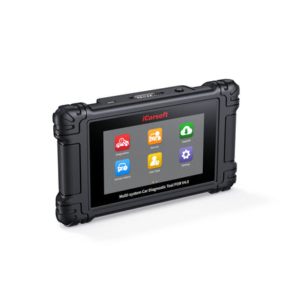 iCarsoft POR V4.0 OBD2 Diagnosegerät kompatibel mit Porsche inkl. 2 weitere Marken GRATIS, CAN-FD, DoIP, Service-Reset inkl. kostenlose Updates