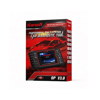 iCARSOFT OBD2 DIAGNOSEGERÄT SCANNER OP V 3.0 kompatibel mit Opel Vauxhall inkl. kostenlose Updates