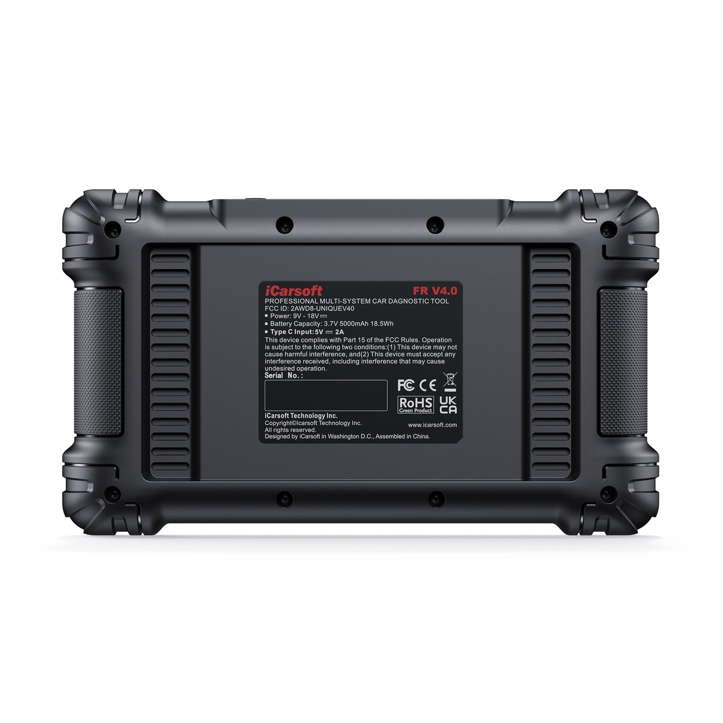 iCarsoft FR V4.0 OBD2 Diagnosegerät kompatibel mit Peugeot Citroen Renault Fiat Alfa Lancia Dacia – Profi-Scanner mit CAN-FD, DoIP inkl. Updates