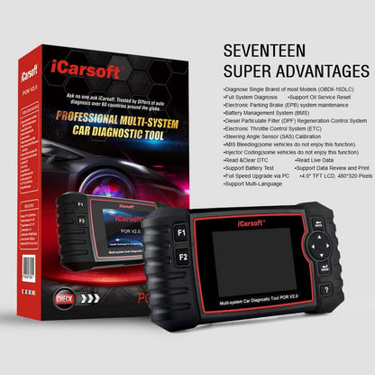DIAGNOSEGERÄT iCARSOFT POR V2.0 Porsche